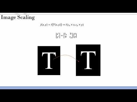 Affine Transformation on Images - Translation, Scaling and Interpolation