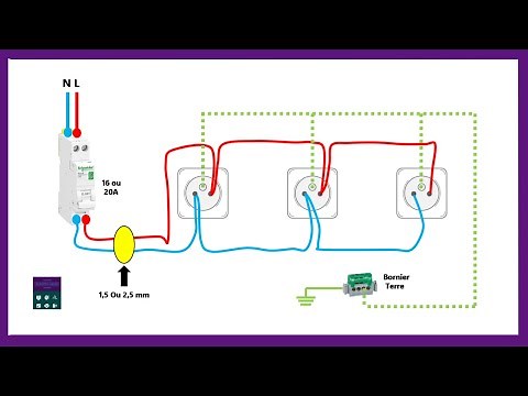 Comment Brancher Des Prise Electrique En Série I Schéma Electrique
