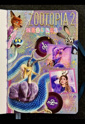 Exploring Zootopia 2: ASMR Journal with Gazelle
