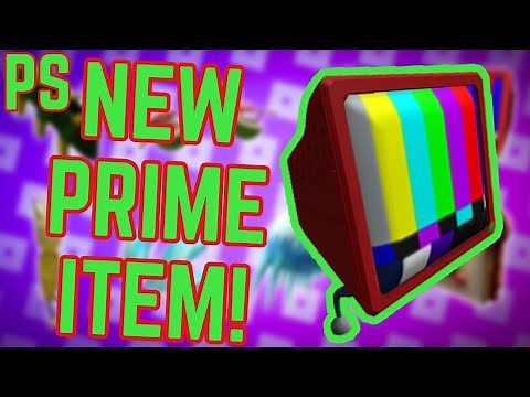 *PRIME GAMING* New Roblox Amazon Prime Gaming Item! Tech Head!