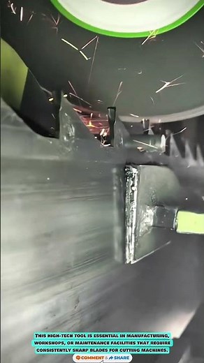 Metal Grinding Tool: Industrial Grinding Machine for Precision Blade Sharpening #innovationtools