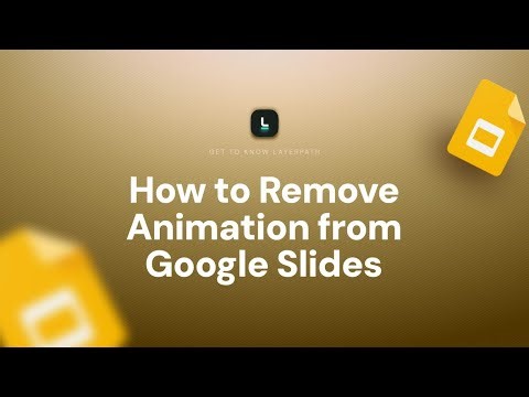 How to Remove Animation from Google Slides | Clean Up Your Presentations