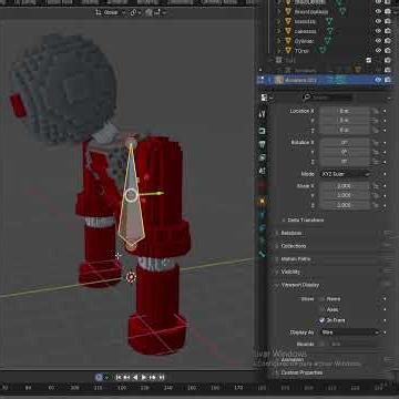 How to Make Rigs in Blender for Roblox Studio Part 2 #robloxstudiotutorial #robloxgamedesign