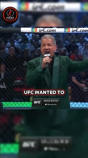 How Bruce Buffer Got Into The UFC 🎤🔥