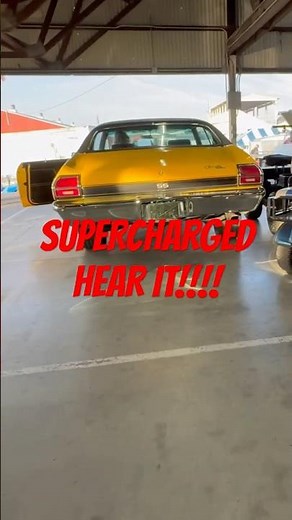 SUPERCHARGED 1969 Chevelle 396