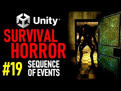 HOW TO MAKE A SURVIVAL HORROR GAME IN UNITY - TUTORIAL 19 - HOW TO CREATE A SEQUENCE IN UNITY