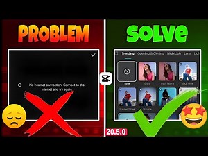 🌟Capcut No Internet Connection Problem Solve | CapCut Offline Fix | CapCut Network Error Solved YFYT