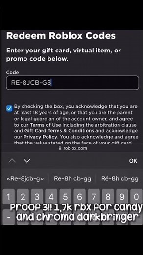How to Redeem free Robux codes