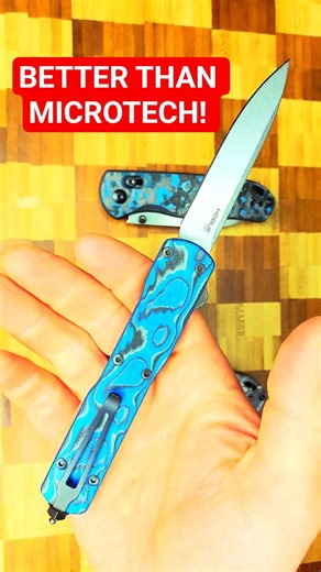 Why This OTF is better than a Microtech!! #switchblade #knife