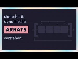 Was ist ein Array? | mit Animationen leicht erklärt | Algorithmen und Datenstrukturen