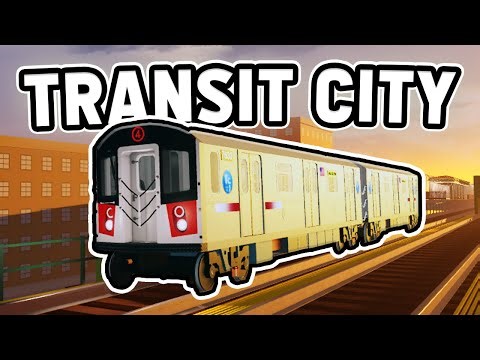 Building a New York SUBWAY COMPANY in Roblox Transit City