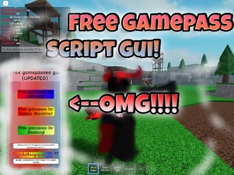 ROBLOX | Free Gamepass Script | (!!NEW GUI IN DESC.!!)