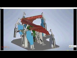 Inventor 2020 Tutorial #128 | How to render Animation & Inventor Studio | Assembly Jig Machine