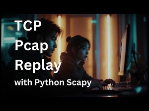 Replaying TCP Packets with Python Scapy (TCP Pcap Replay)