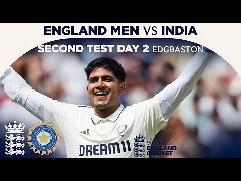 Shubman Gill Hits Brilliant 269 | Highlights - England v India Day 2 | Rothesay Test 2025