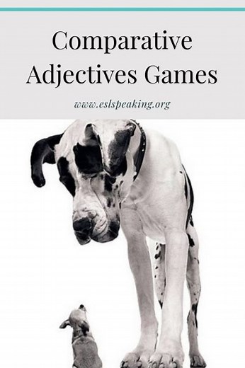 Superlative Games & Comparative Activities | Comparing Adjective