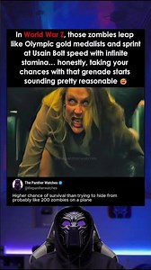 In World War Z, those zombies leap like Olympic gold medalists