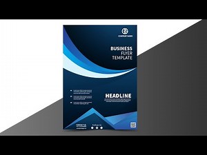 How To Design A Flyer - Illustrator Tutorial