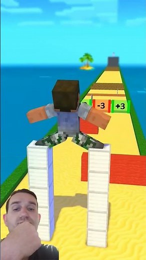 Steve and Aphmau with Beach Cargo Run😎‪@Aphmau‬ #minecraft #robloxshorts #roblox #minecraftshorts