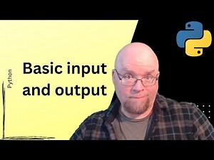 Python Tutorial #2: simple input and output 🐍