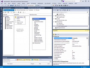 Analysis Services (SSAS) Cubes - Dimension Attributes and Hierarchies