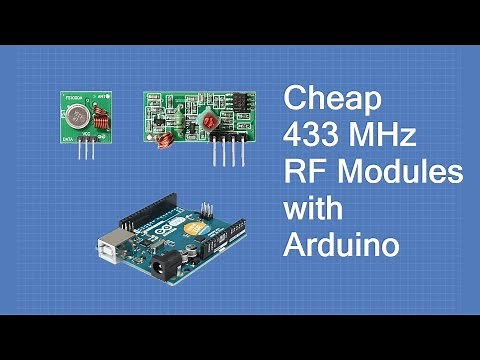 Using Inexpensive 433 MHz RF Modules with Arduino