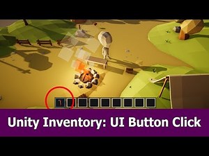 Unity Inventory : UI Button Click Tutorial