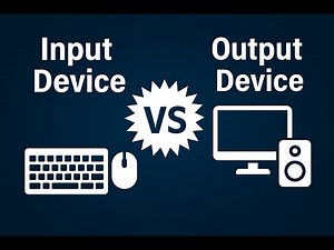 Input vs Output Devices | Simple Explanation with Examples