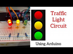 build a traffic light circuit using Arduino 🚦