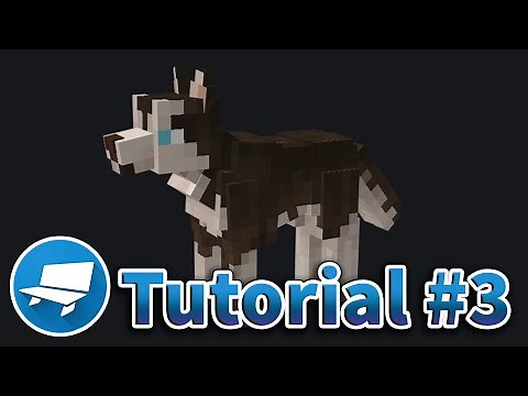 How to Texture Minecraft Models - Blockbench Tutorial #3