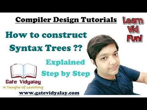 Syntax Trees in Compiler Design Explained step by step | Syntax trees Vs Parse Trees Vs DAGs