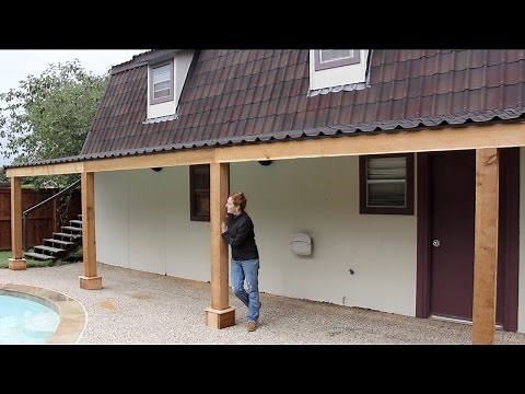 How To Build a Covered Patio | DIY Porch Part 2