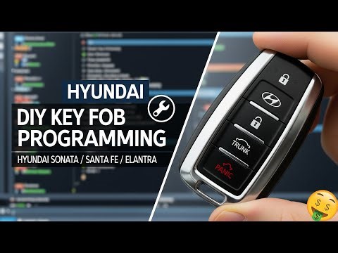 Hyundai Key Fob Programming with Maxisys MS908P (Sonata, Santa Fe, Elantra)
