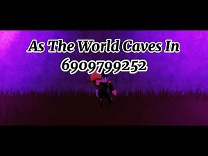 ROBLOX ID CODE (Working) [FIRE🔥] (AS THE WORLD CAVES IN)