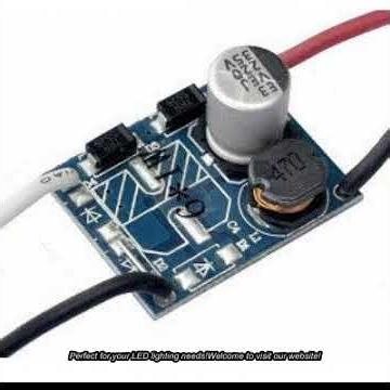 Constant Current Led Power Supply , Low Pressure Constant Current 12v DC Input Led Driver