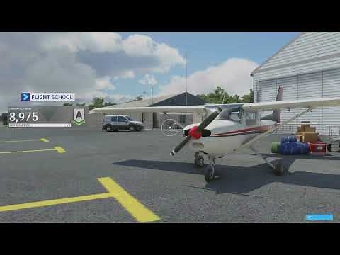 Microsoft Flight Simulator - Flight Training, VFR Navigation, Departure (Lesson 1 of 5)
