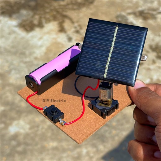 2.1M views · 24K reactions | Solar Panel that Track the Sun - Smart Solar Tracker | DIY Electrix | Facebook