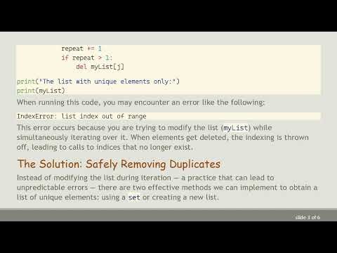Removing Duplicates from a List in Python: Effective Techniques