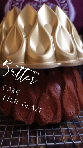 All Butter Pound Cake Recipe with Brown Butter Glaze