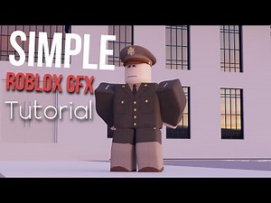 Simple Roblox GFX Tutorial with 3D clothing | Blender 2.91.0