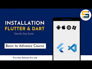 Flutter Installation window 10 | flutter setup for vs code