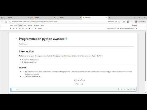 Programmation Python