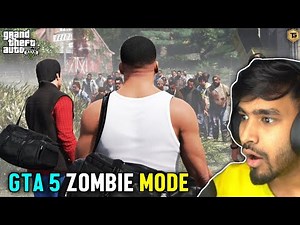 TECHNO GAMERZ PLAYING GTA 5 ZOMBIE MODE I TECHNO GAMERZ I UJJWAL GAMER