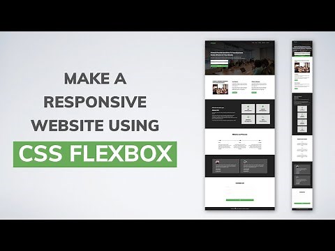 Learn to build a Responsive Website Using CSS Flexbox