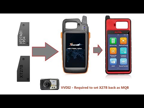 Superchip XT27A & XT27B :: Tests with Autel KM100 and KeyTool Max