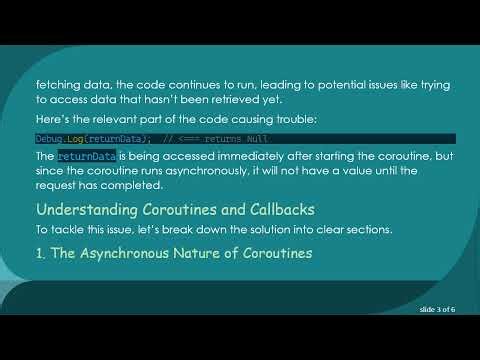 Can a Coroutine in C# Return a String Value?