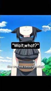 She’s a Powerful Witch... With NO BRAIN?! 🧠❌ #anime #shorts