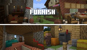 Furnish Mod para Minecraft 1.20.1, 1.19.2, 1.18.2 y 1.16.5 | MineCrafteo
