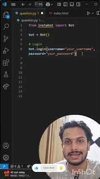 How yo create instabot in python?‪@theakshattiwari‬