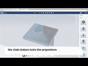 How to use 123D Design to make a stamp